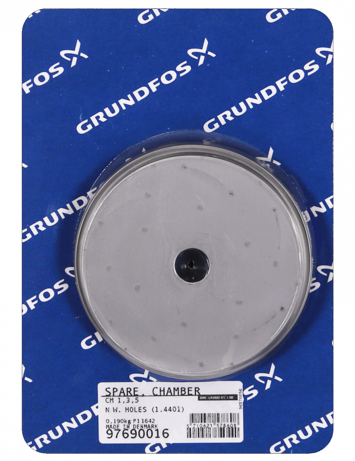 Grundfos Spare, Chamber cpl.CM 1/3/5 N w.holes