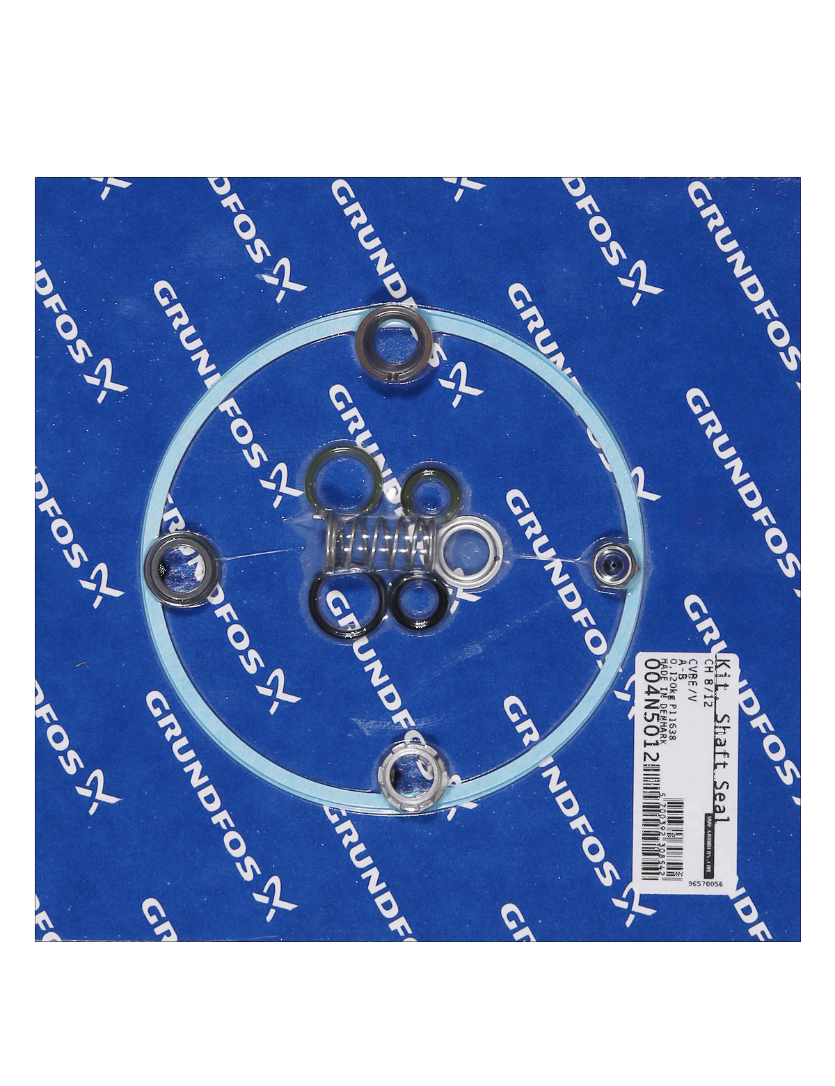 Фото Торцевое уплотнение вала Grundfos SHAFT SEAL CH8/CH12 CVBE/V A-B, артикул 004N5012