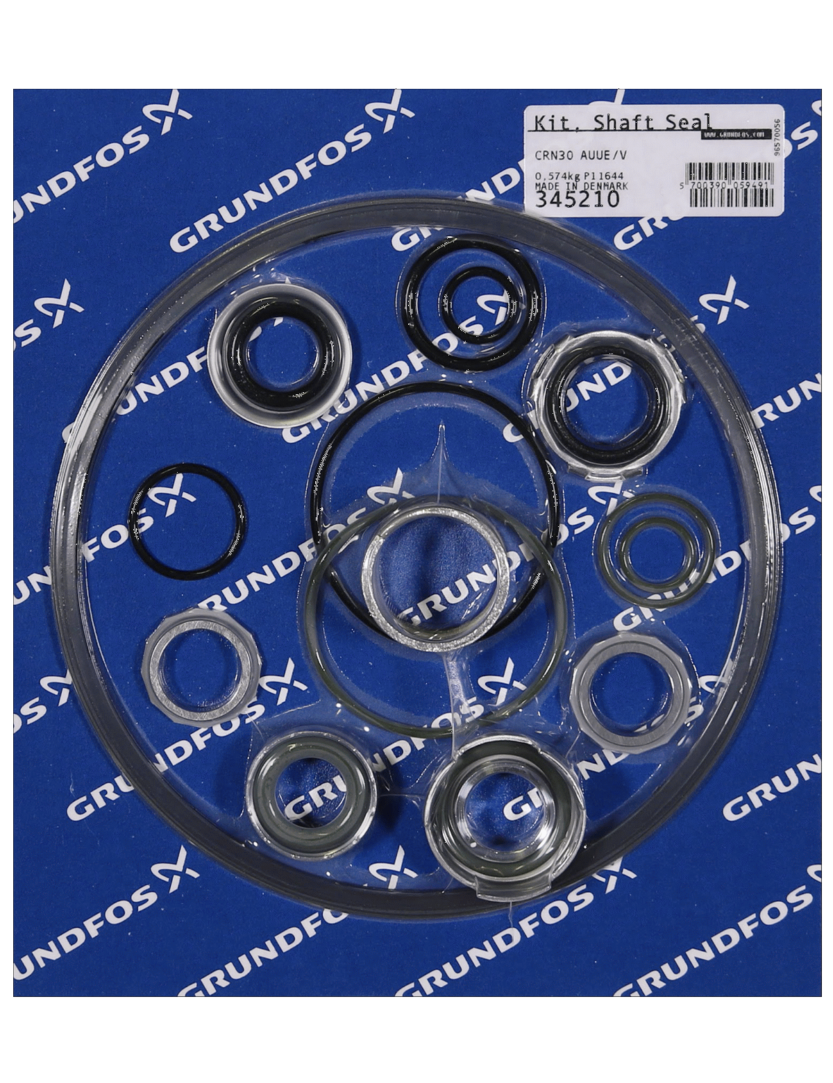 Уплотнение Grundfos Kit, Shaft seal CRN30