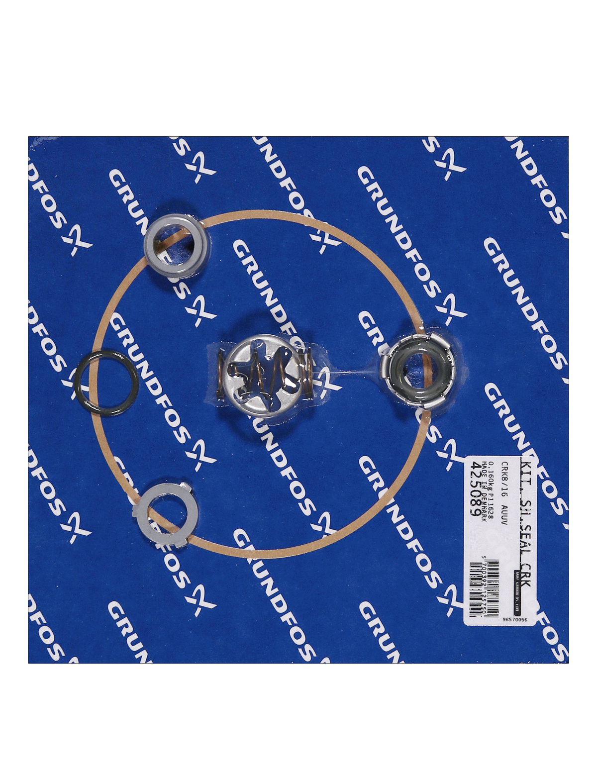 Фото Комплект торцевого уплотнения вала Grundfos KIT, SHAFT SEAL CRK8/16 AUUV, артикул 00425089