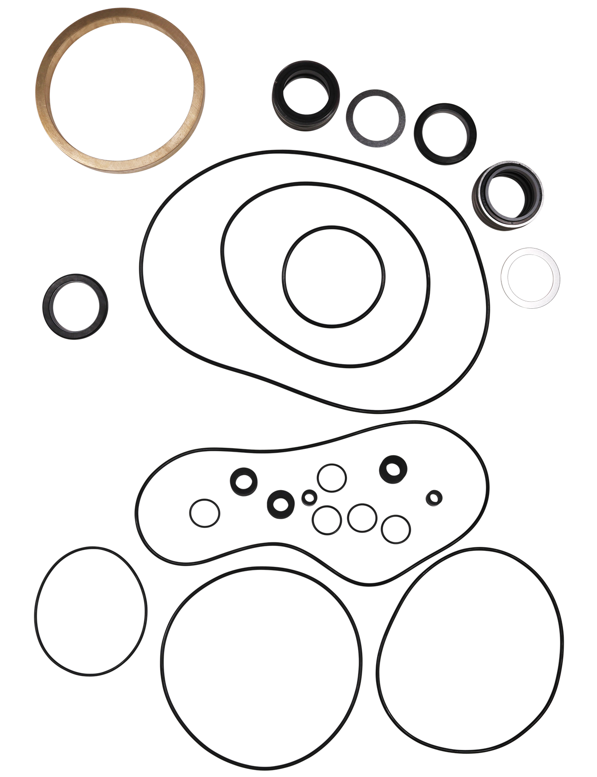 Фото Комплект торцевого уплотнения Grundfos Kit, AP100.150/AP80 25-33kW, артикул 96004008