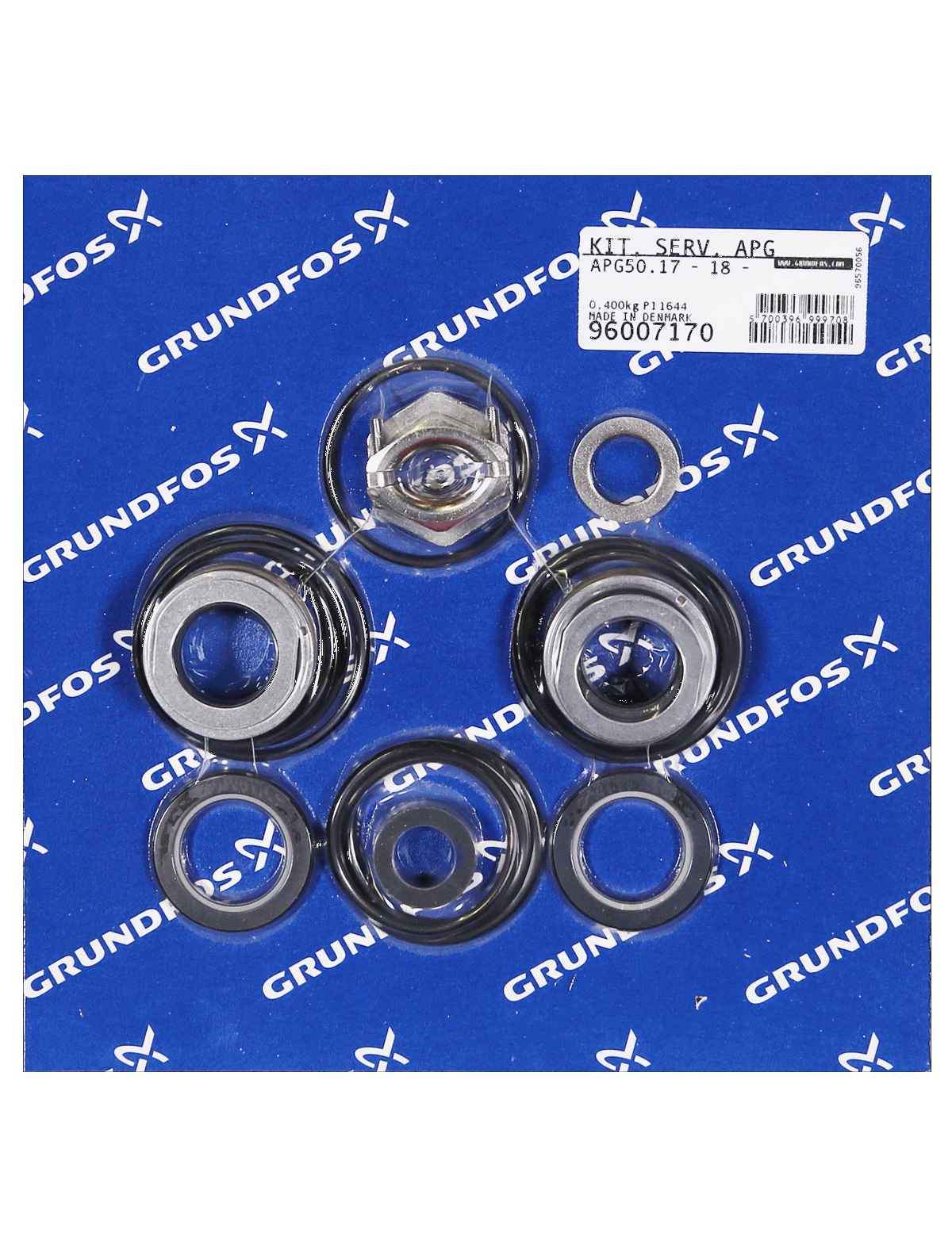 Фото Комплект торцевого уплотнения Grundfos Kit, APG50.17 - 18 - 19 model B, артикул 96007170