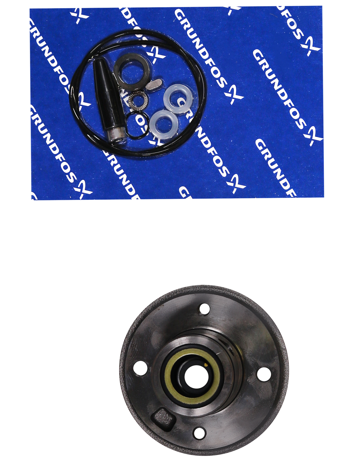 Фото Комплект картриджного уплотнения вала Grundfos Kit, Shaft seal cartridge, Frame A, артикул 96076122