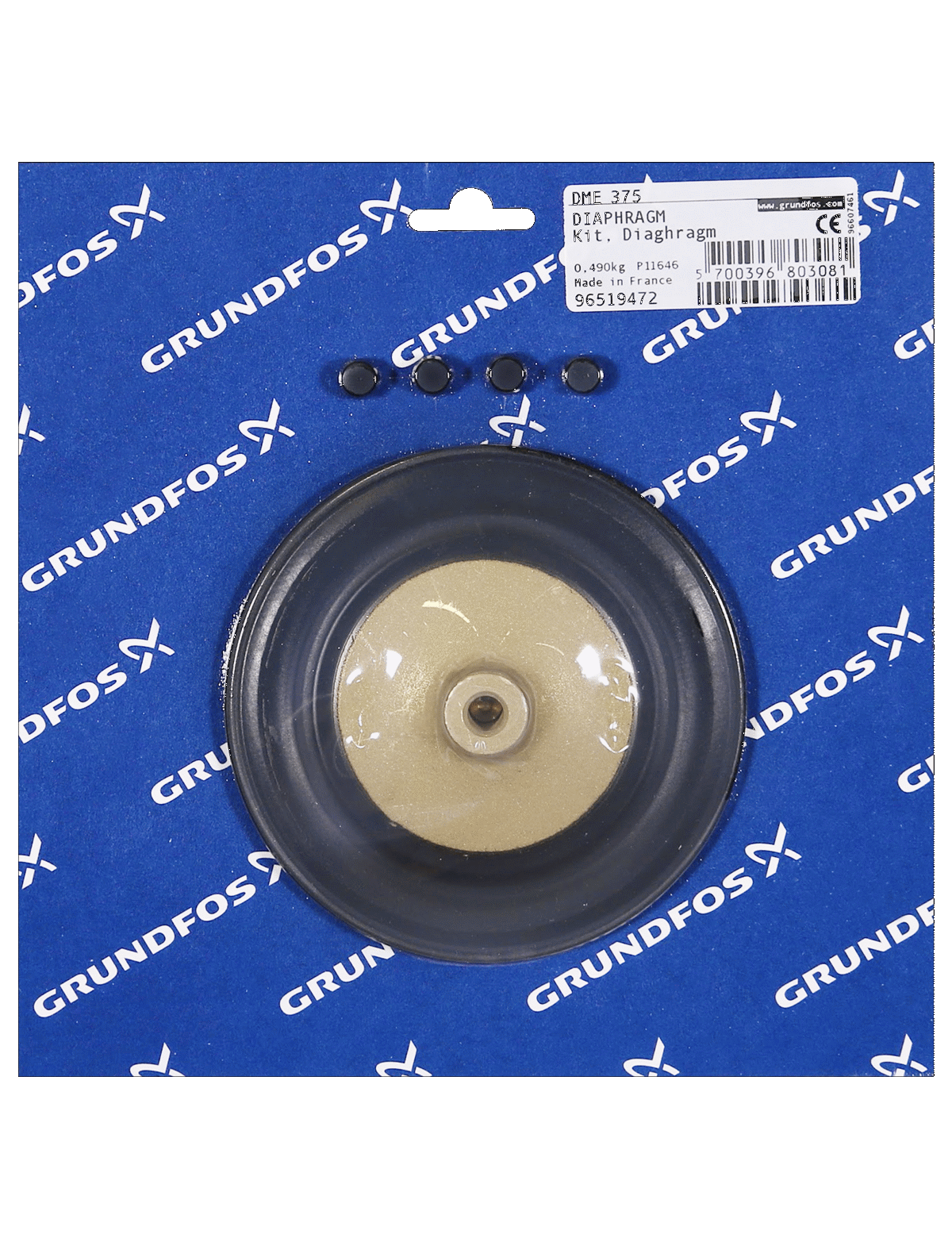 Мембрана Grundfos Kit, diaphragm DME 375