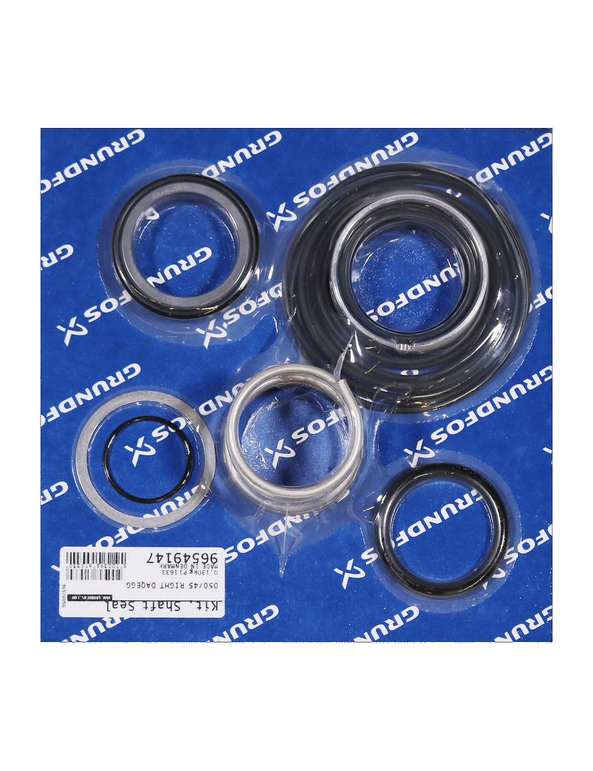 Фото Торцевое уплотнение вала Grundfos SHAFT SEAL D50/45 RIGHT DAQEGG, артикул 96549147
