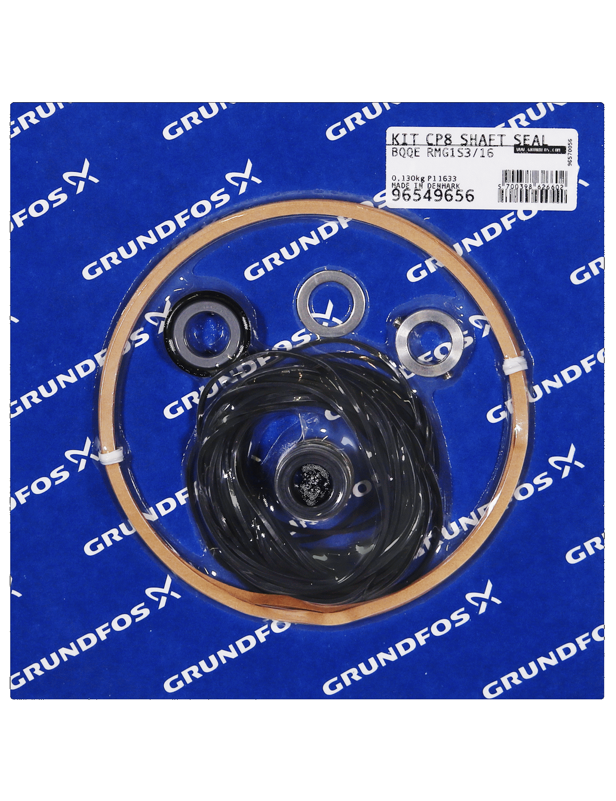 Уплотнение Grundfos Kit, Shaft seal CP8 BQQE