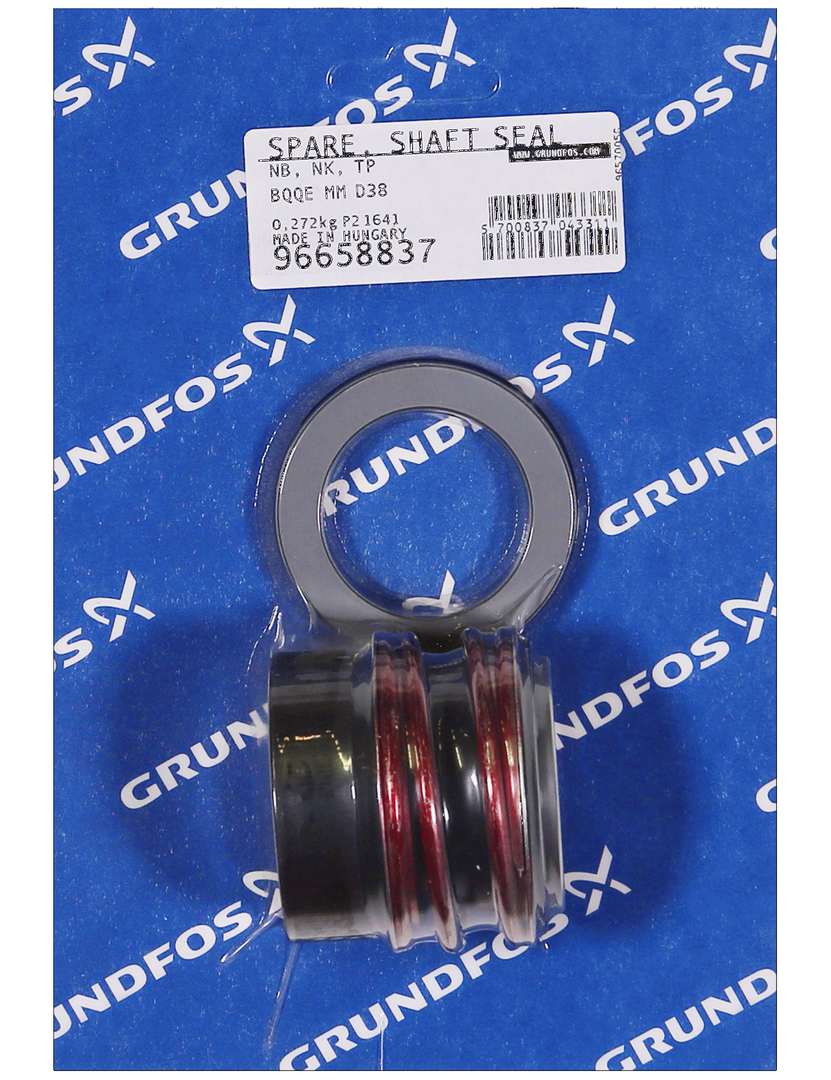 Уплотнение Grundfos Shaft seal BQQE MM D38/spare