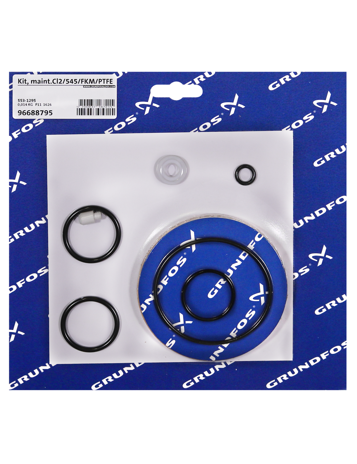 Комплект Grundfos Kit, maint.Cl2/545/FKM/PTFE