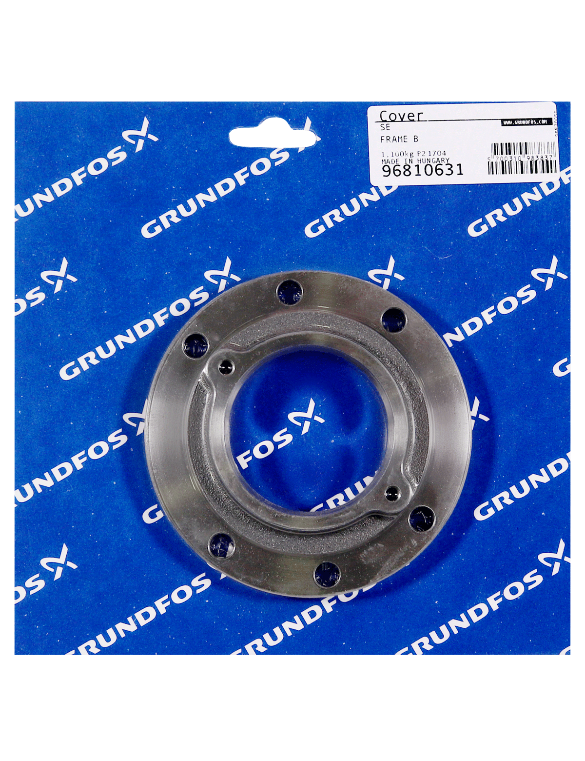 Крышка Grundfos Bearing cover B, mach. spare part