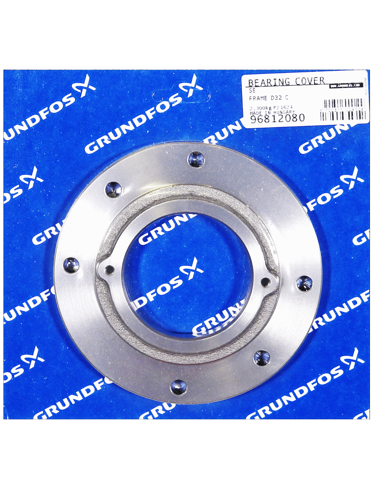 Крышка Grundfos Bearing cover D32 C, mach. spare part