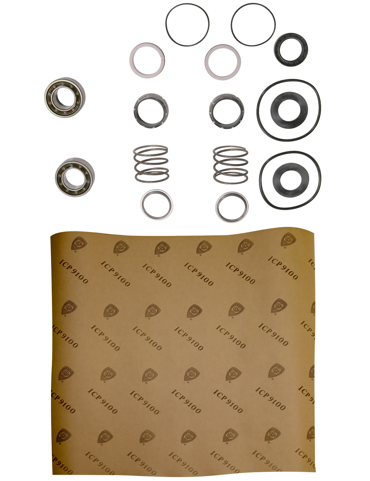 Фото Комплект торцевого уплотнения вала Grundfos Kit,Shaft seal BBVP HS200-150-508,483X6, артикул 96840115