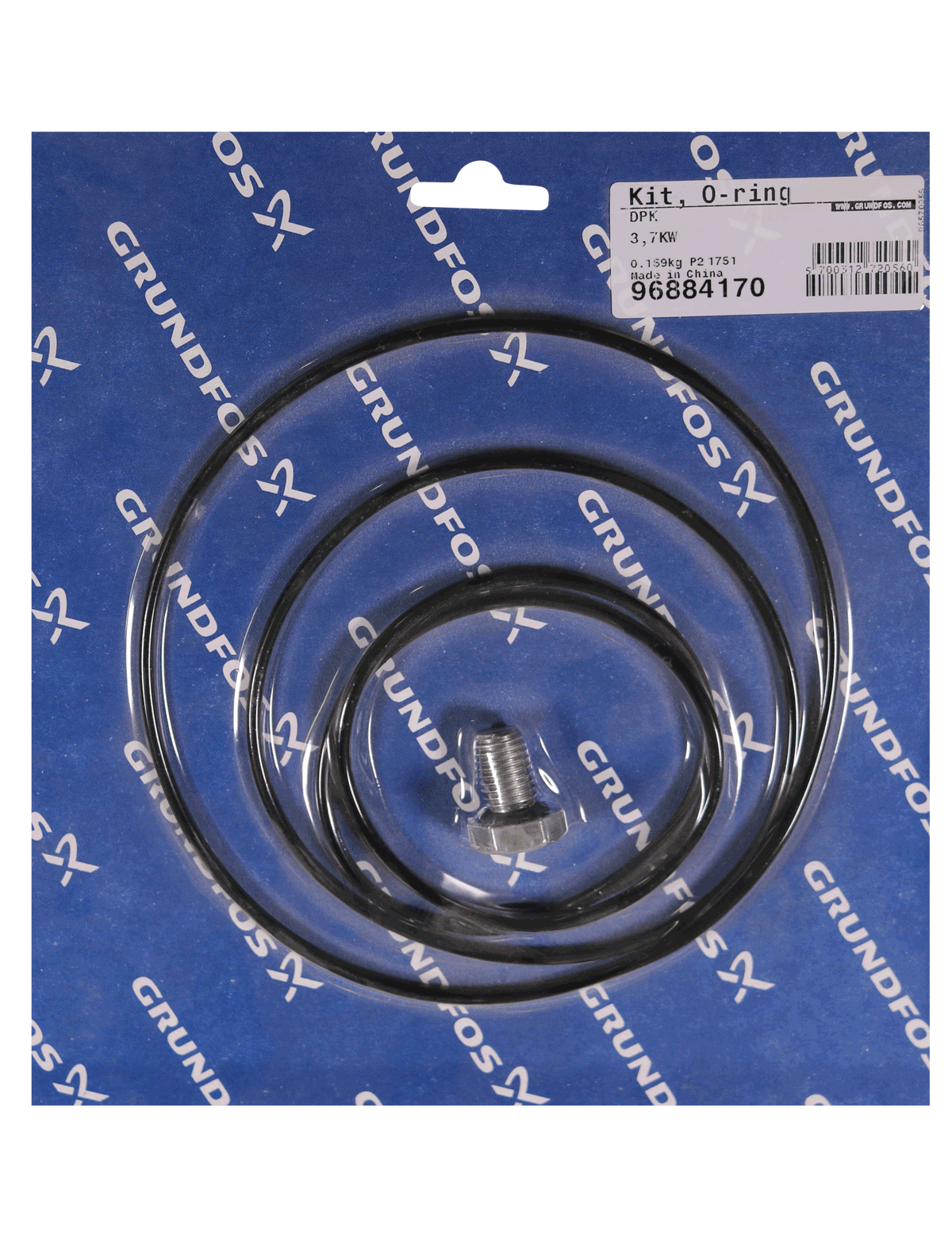 Кольцо Grundfos Kit, repair o-ring, DPK 3,7kW NBR