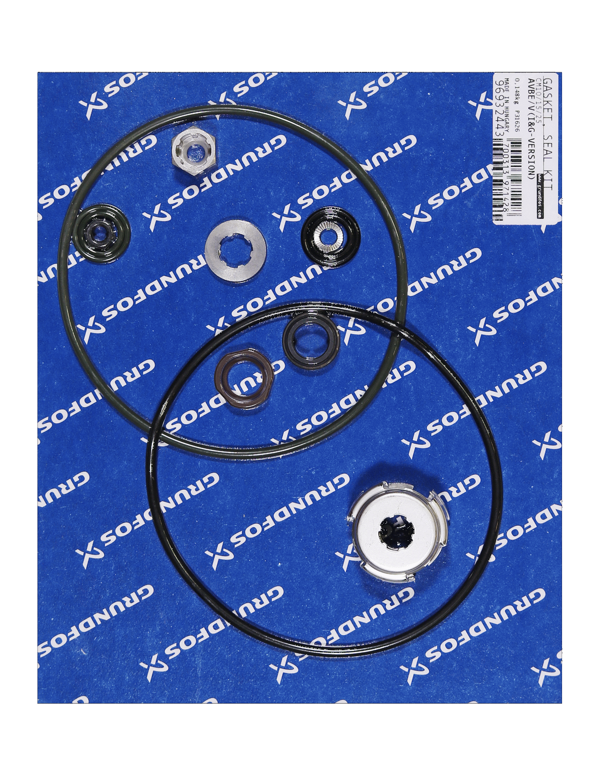 Уплотнение Grundfos Kit, seal CM10/15/25-AVBE/V(I&G-version)