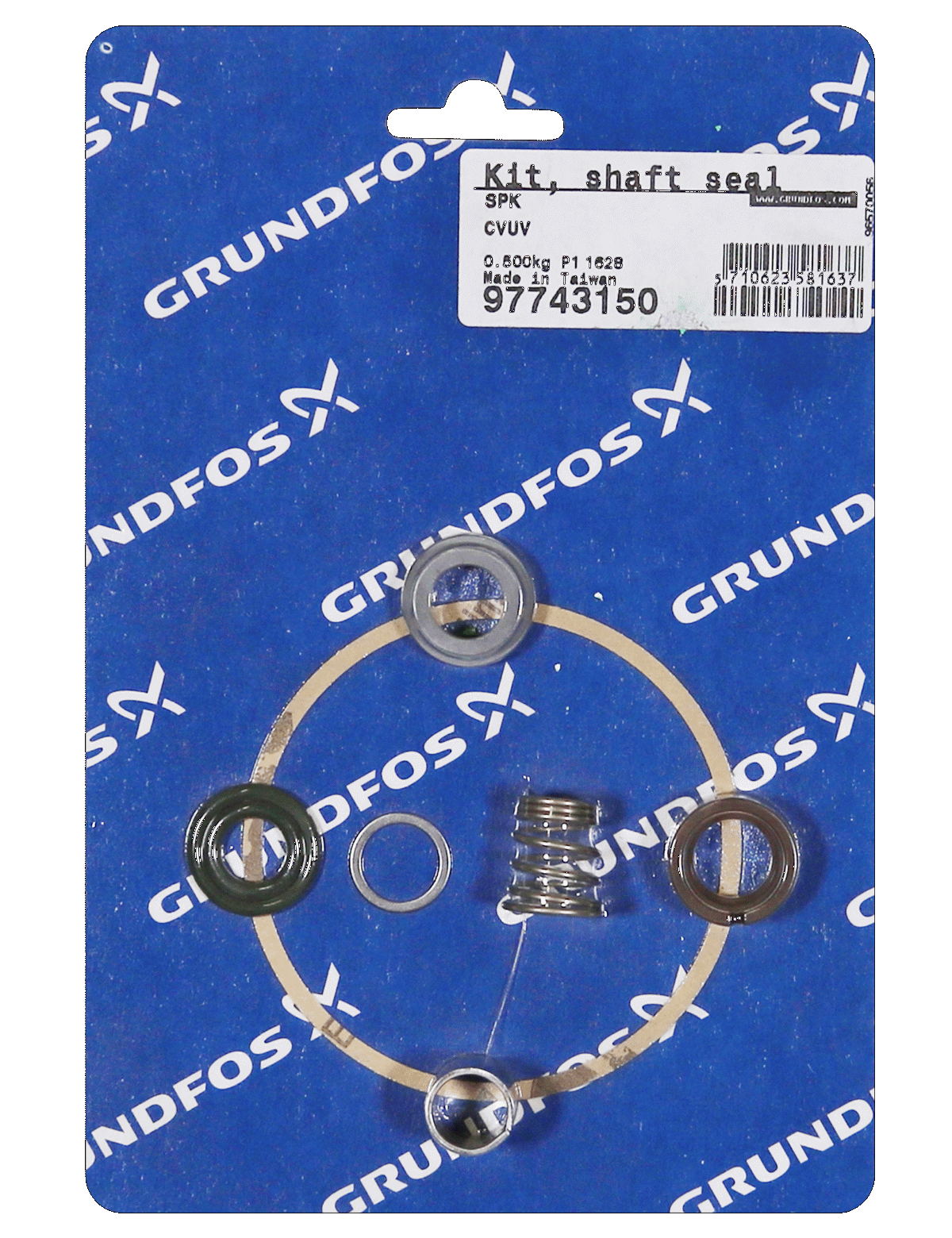 Уплотнение Grundfos Kit, shaft seal CVUV @12mm SPK/GJK