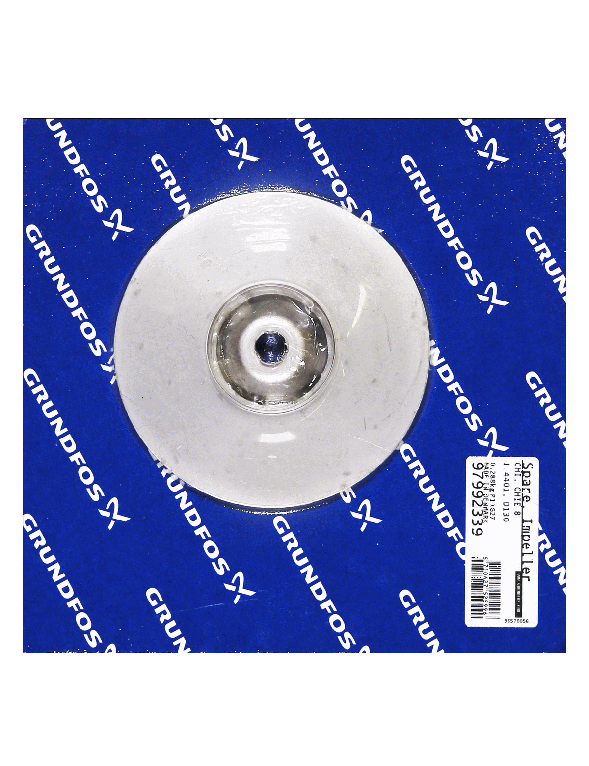 Фото Рабочее колесо Grundfos Spare, Impeller cpl. D130 CHI8, артикул 97992339