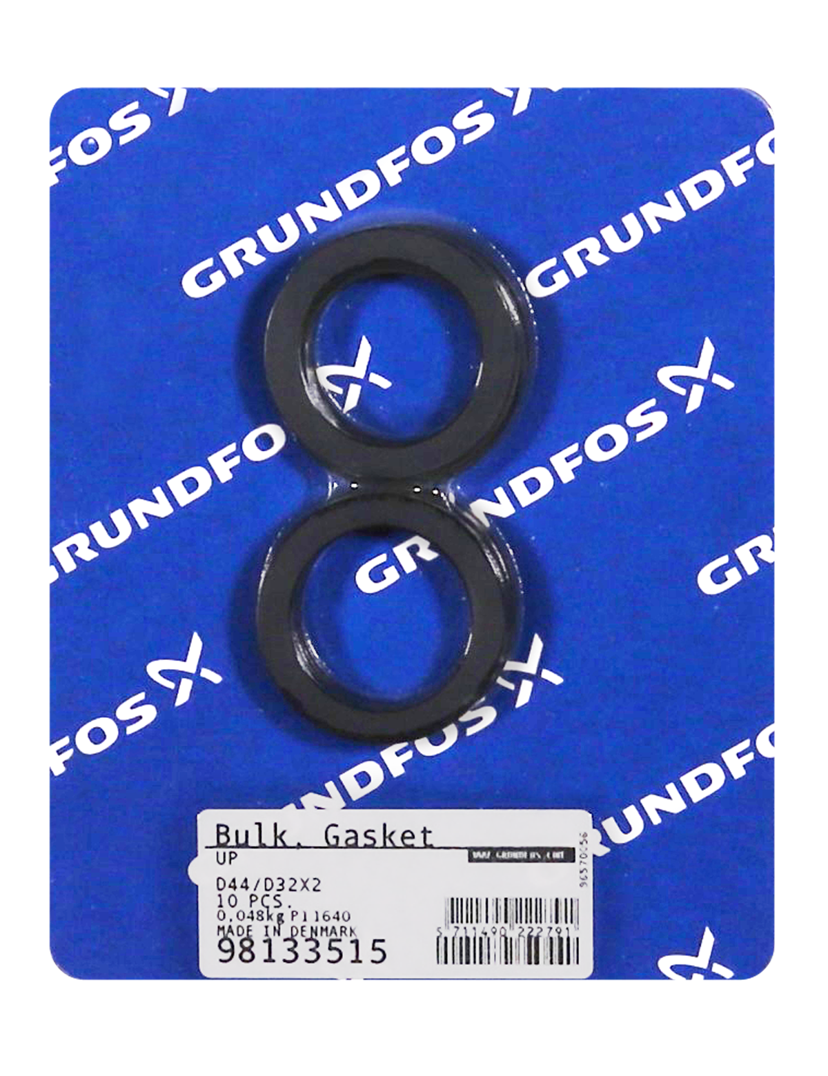 Прокладки Grundfos Bulk, Gasket D44/D32x2 (qty 10)