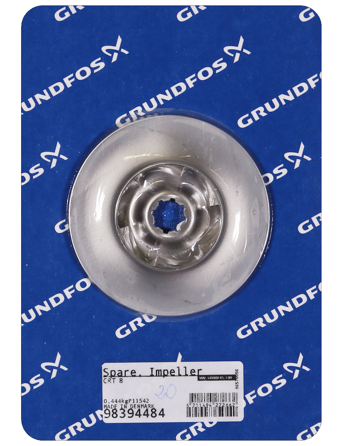 Фото Рабочее колесо Grundfos Spare, Impeller CRT 8, артикул 98394484