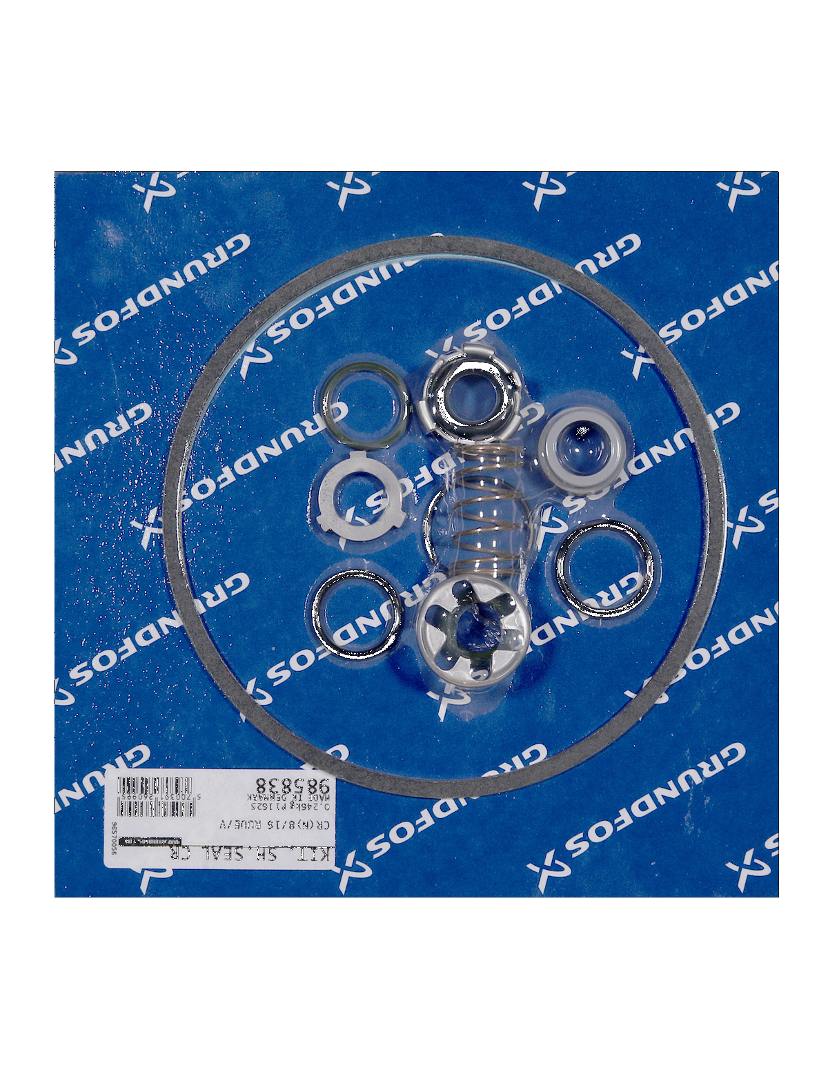 Фото Комплект торцевого уплотнения вала Grundfos KIT CR(N)8/16 RUUE/V, артикул 00985838
