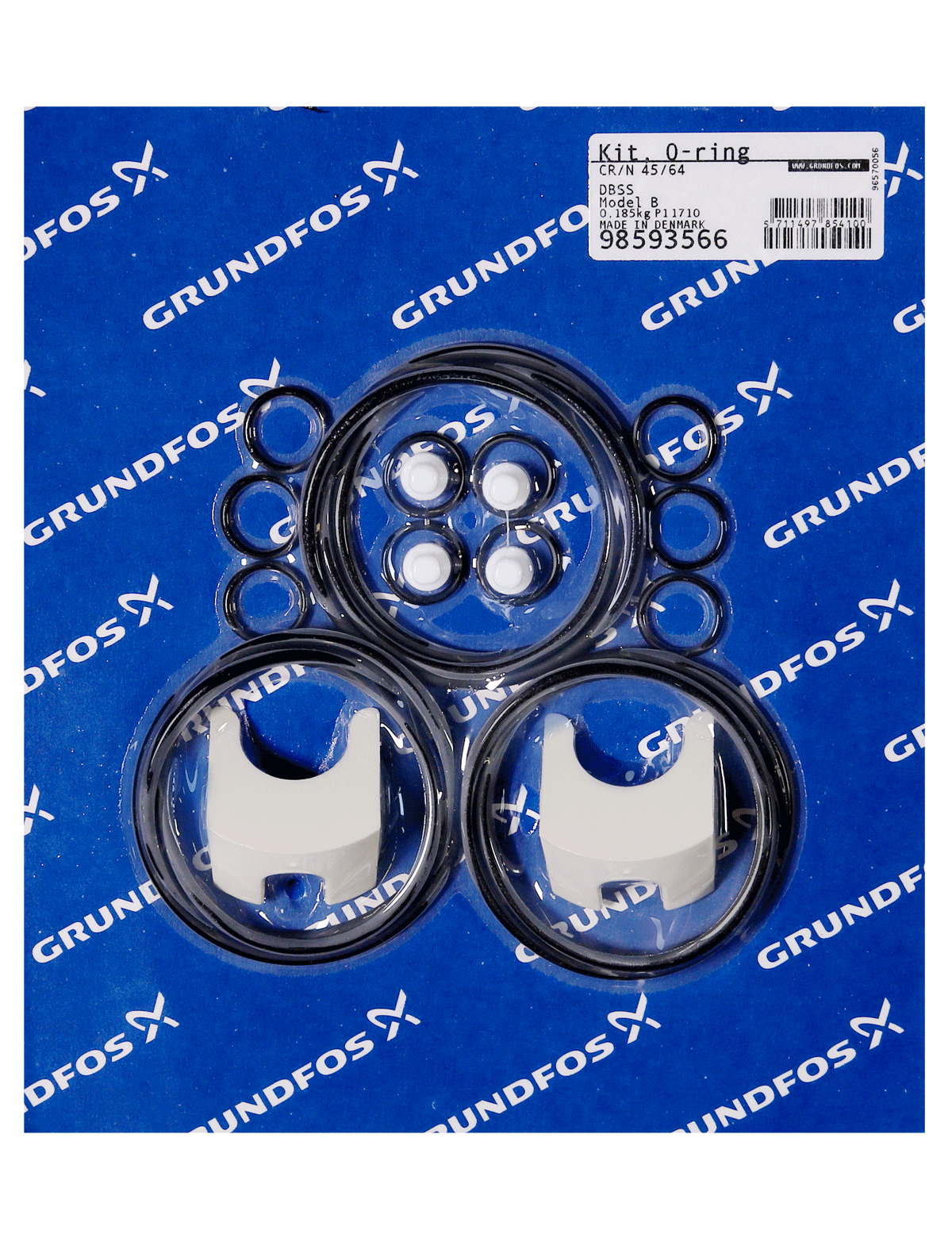 Кольцо Grundfos Kit, O-ring CR/N45/64 B2B/Tandem, EPDM E