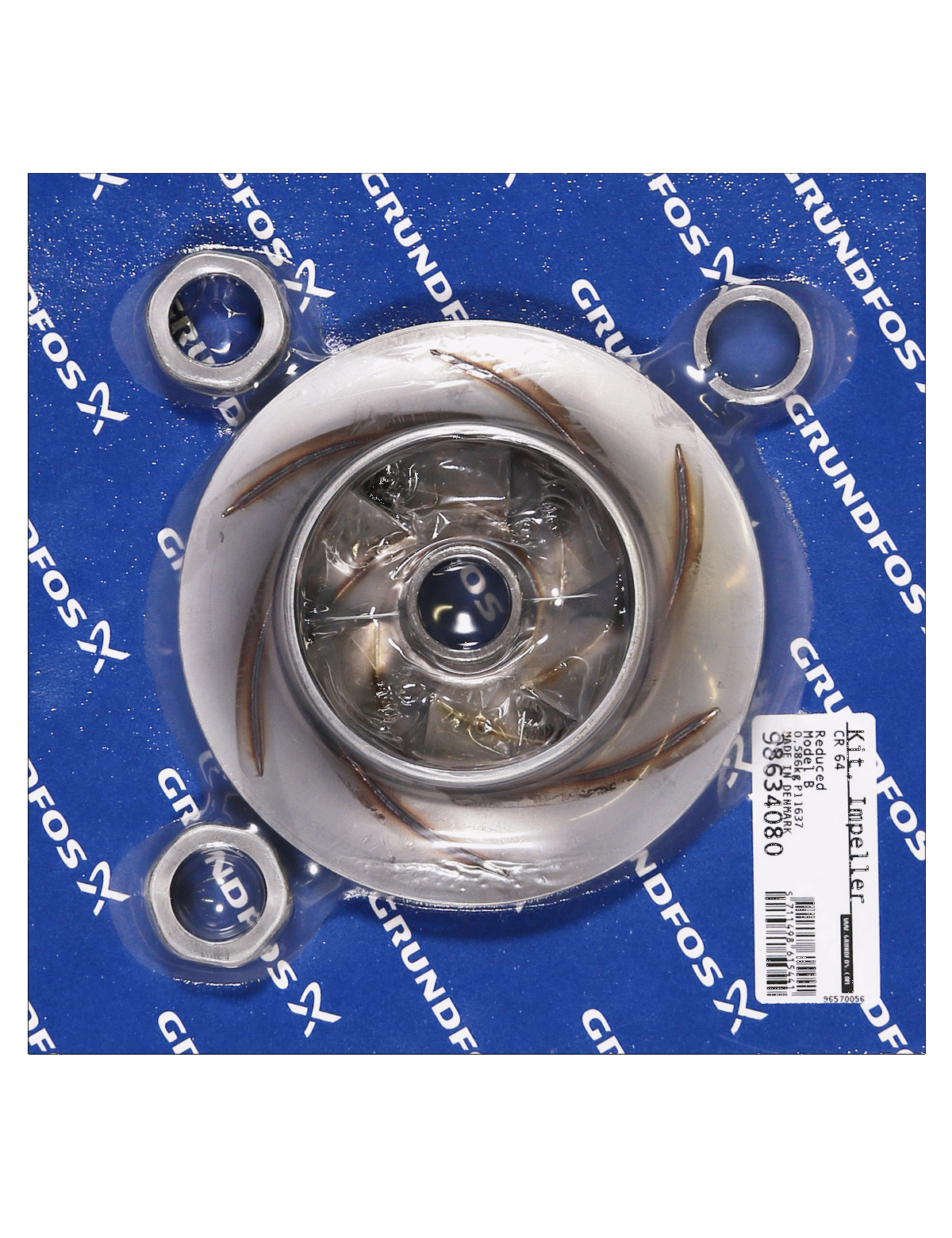 Фото Комплект рабочего колеса Grundfos Kit, Impeller reduced CR64, артикул 98634080