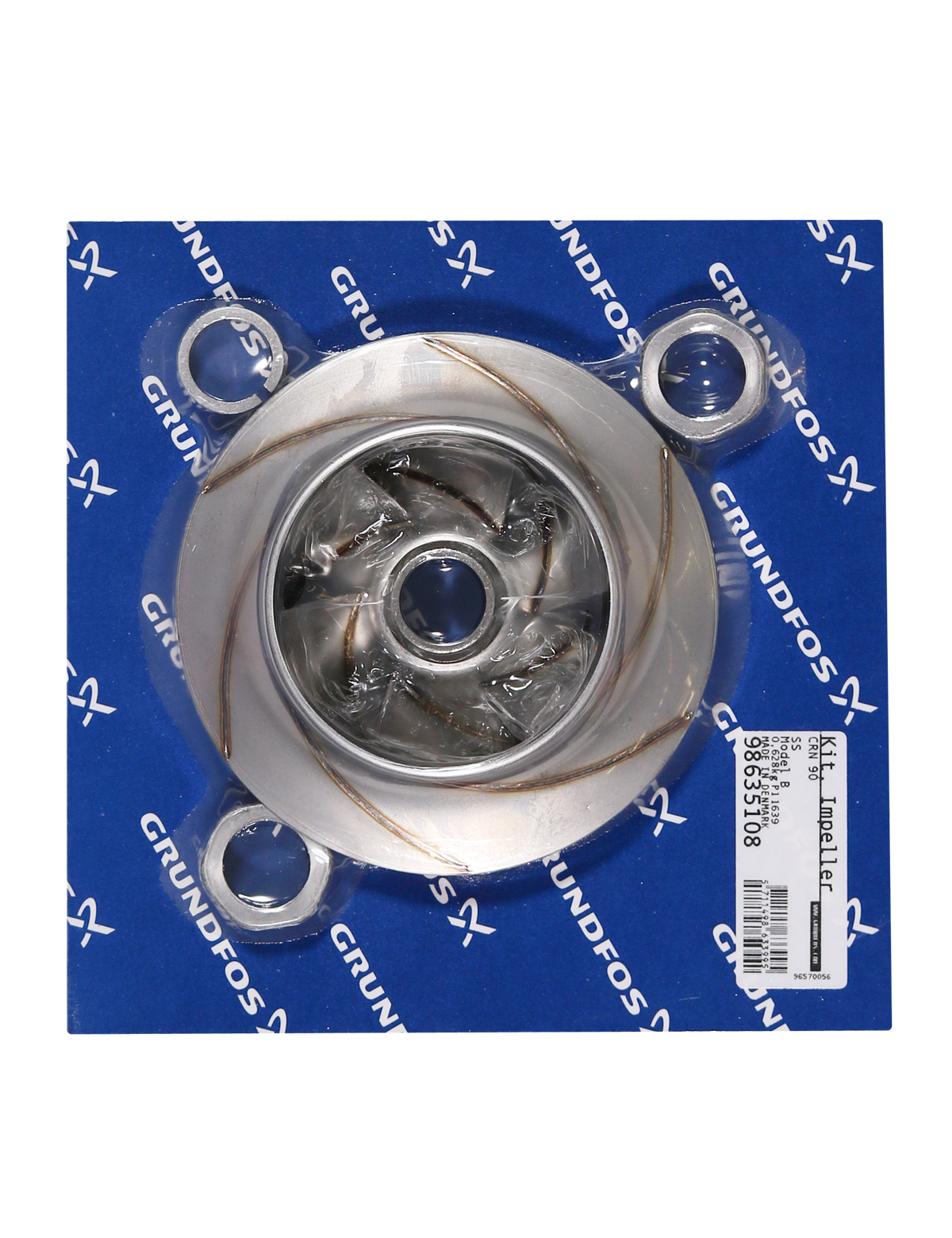 Фото Комплект рабочего колеса Grundfos Kit, impeller N-version CRN90, артикул 98635108