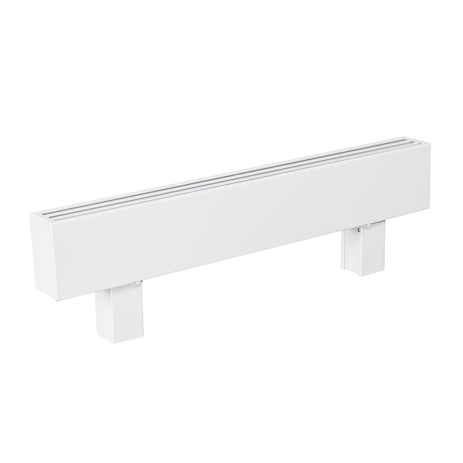 Фото Конвектор напольный водяной, 80×130×1400, естественная конвекция, нижнее подключение, КЗТО Элегант Мини, артикул ЭЛМ8013014001НП