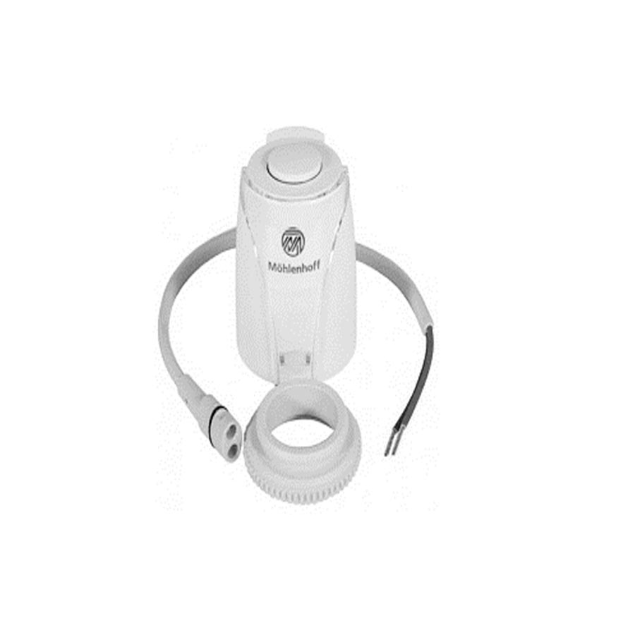 Сервопривод Mohlenhoff "Альфа 4", 230V, новый дизайн, включая адаптер VA80, NC, L=1m