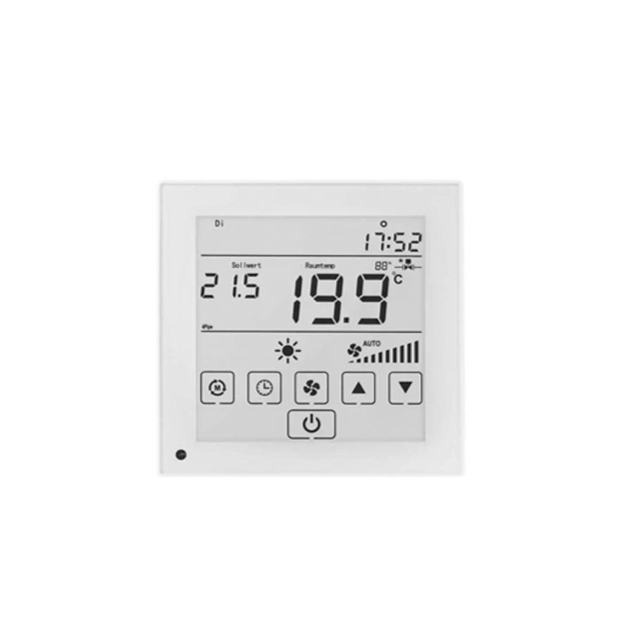 Цифровой термостат Thermokon Sensortechnik с сенсорным экраном (LCD), RS485 Modbus, белый, 24В, Mohlenhoff