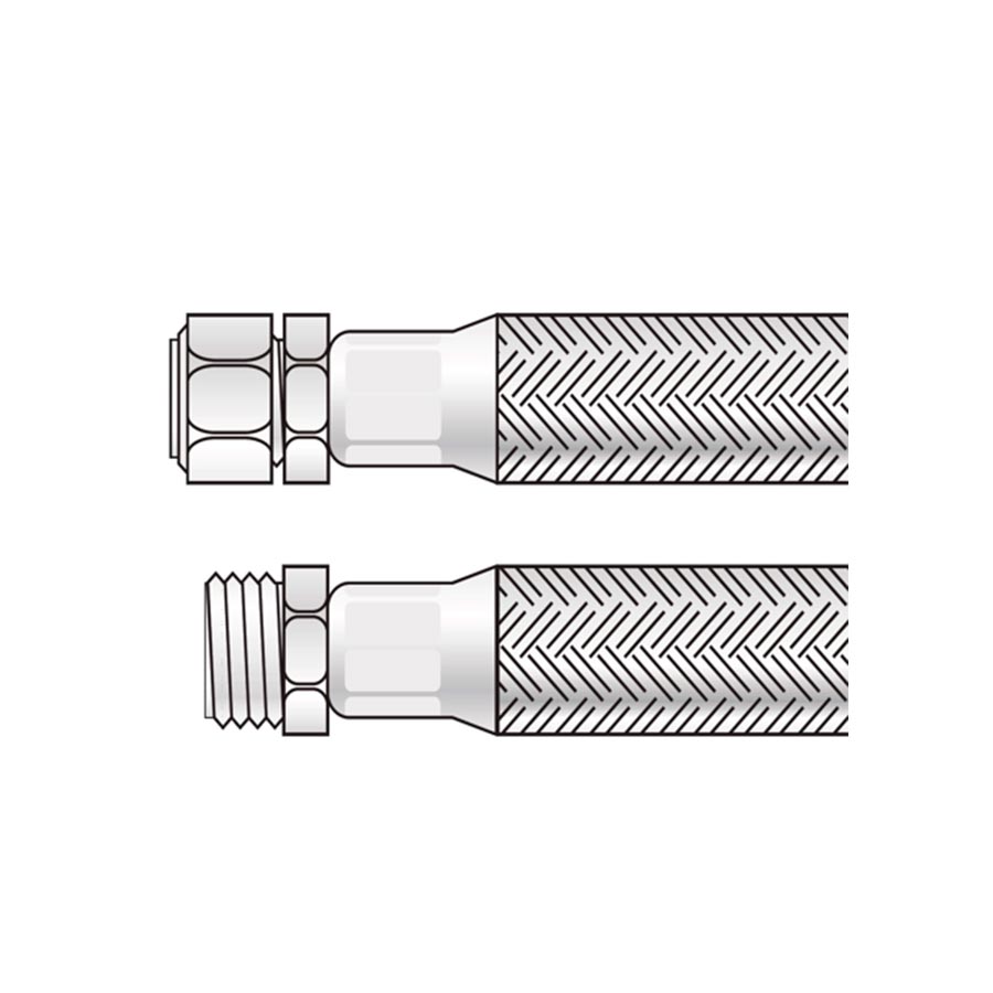 Комплект гофрированных шлангов (2 шт), Mohlenhoff, WEL 10