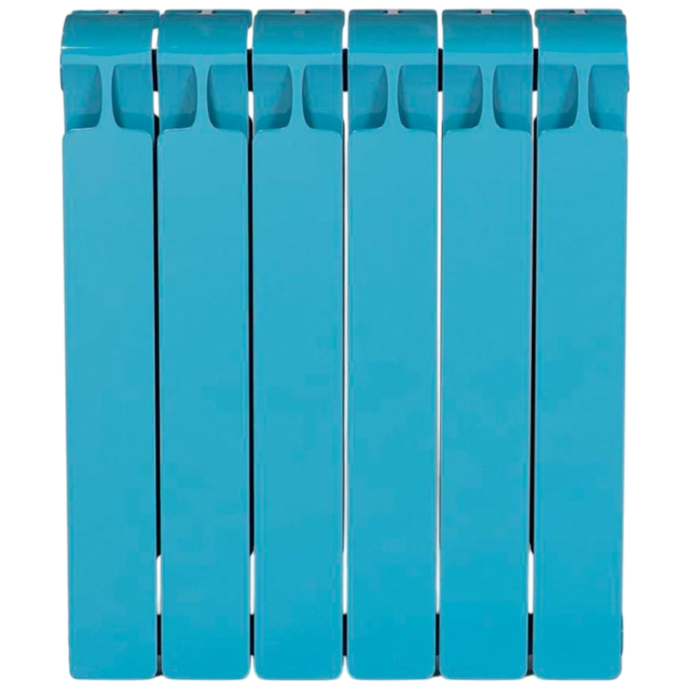 IFAR Monolit 500, 8 секций, боковое подключение, голубой IFAR