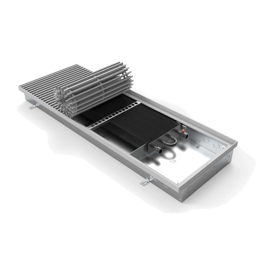 Конвектор 90x360x950, серия ВК MAX, ВК.MAX.090.360.950.4ТГ.НЕРЖ