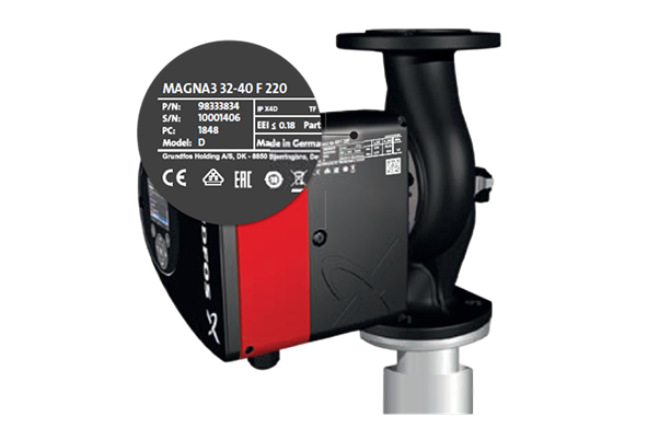 Условное типовое обозначение MAGNA3