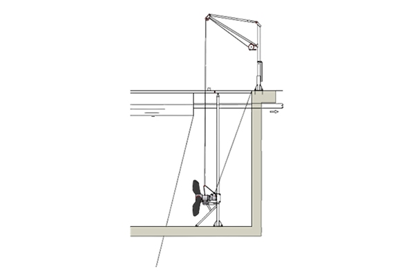 Боковой разрез одной камеры