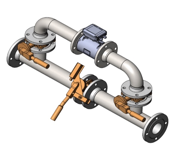 Узел контроля проектного расхода FRM