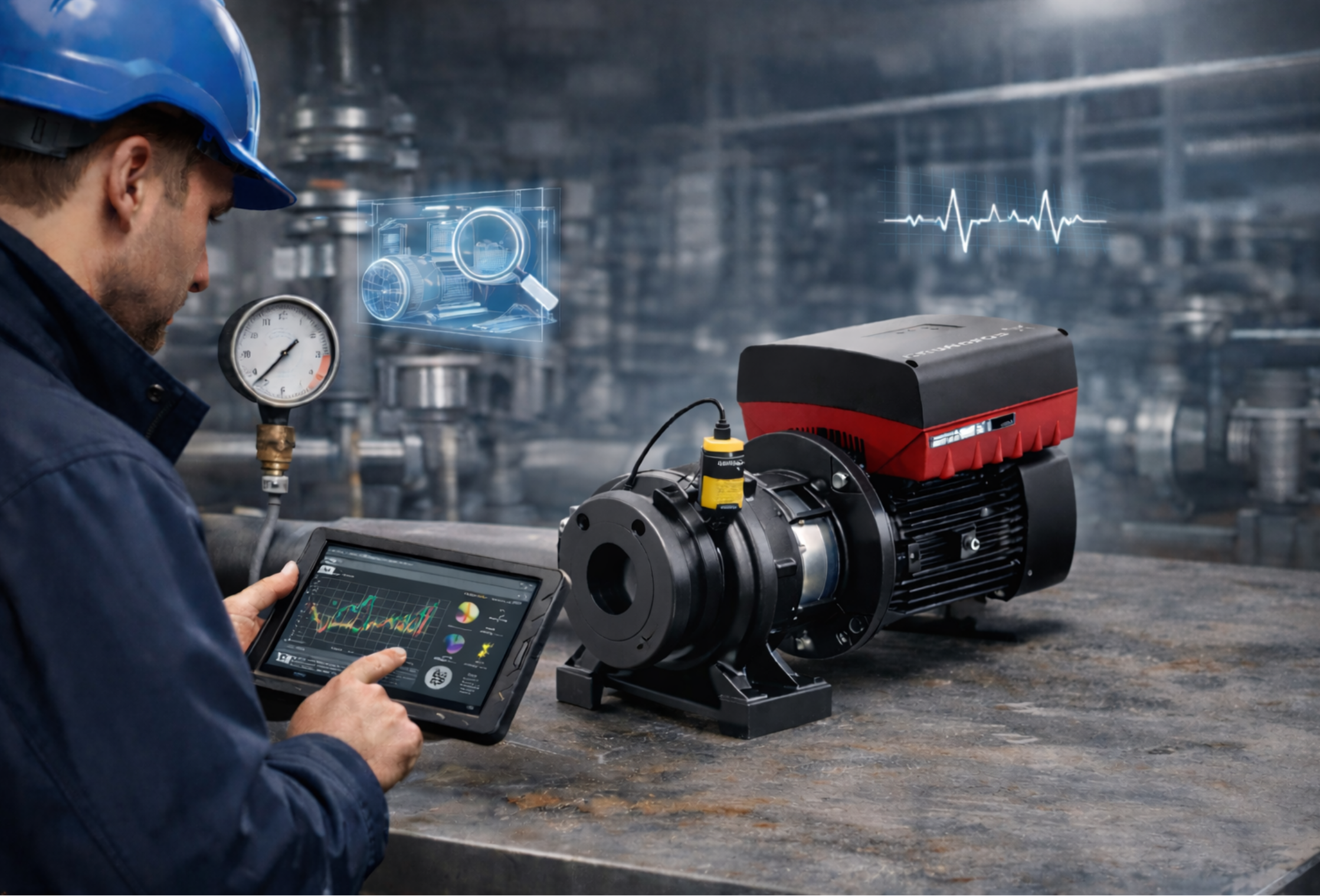 Диагностика насосов Grundfos