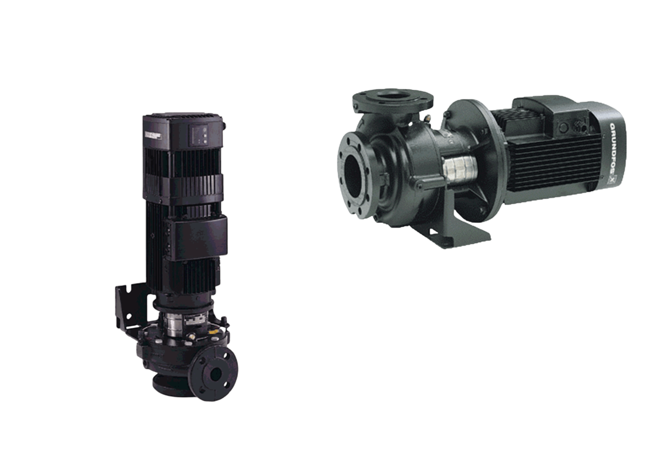 Консольные и многоступенчатые насосы Grundfos